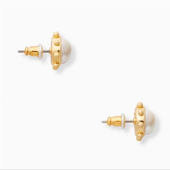 NWT ♠️ Kate Spade Pearl Stud Earrings - Picture 2 of 6